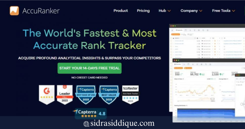 Best Rank Tracking Tool: AccuRanker