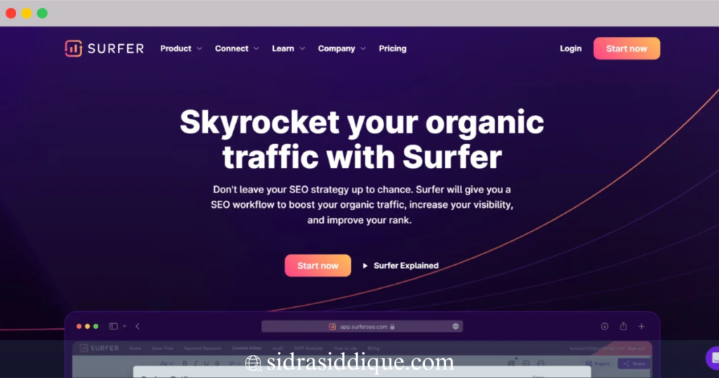 Best SEO Tool for AI Integration: Surfer SEO
