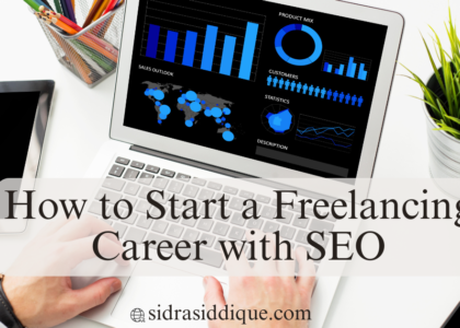 How to Start a Freelancing Career with SEO