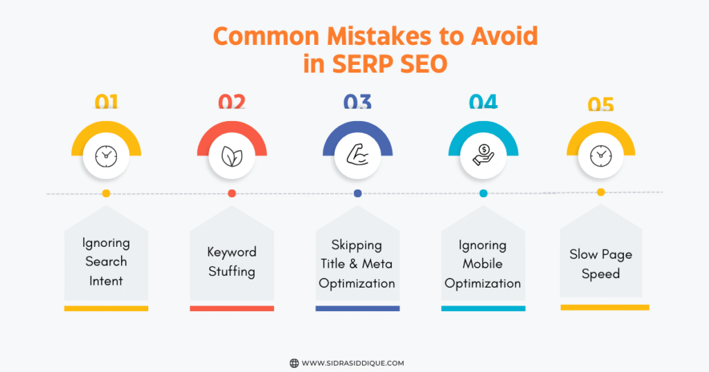 Common Mistakes to Avoid in SERP SEO