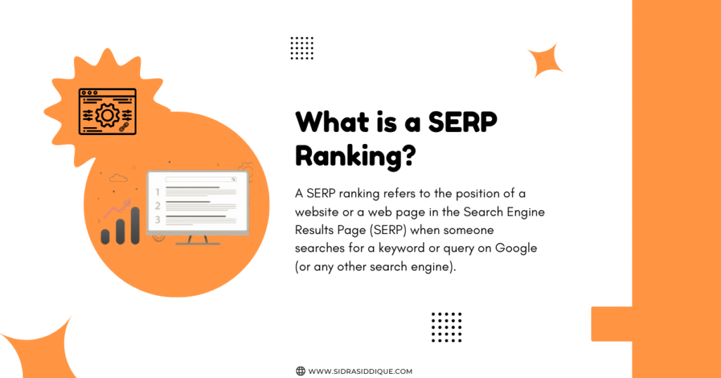 What is a SERP Ranking?